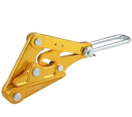 Aluminum-magnesium alloy wire grip